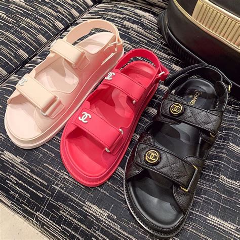 chanel dad sandals women|Chanel dad sandals 2020 price.